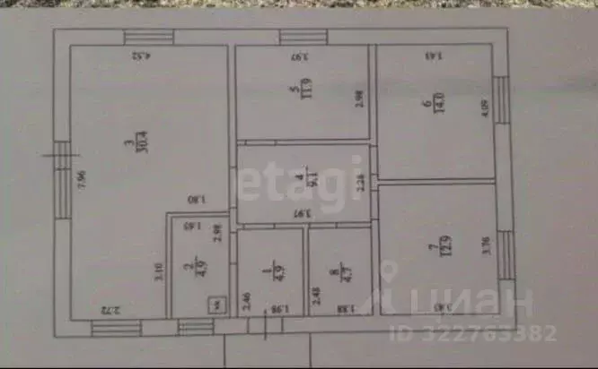 Дом в Башкортостан, Иглинский район, Акбердинский сельсовет ул. ... - Фото 2