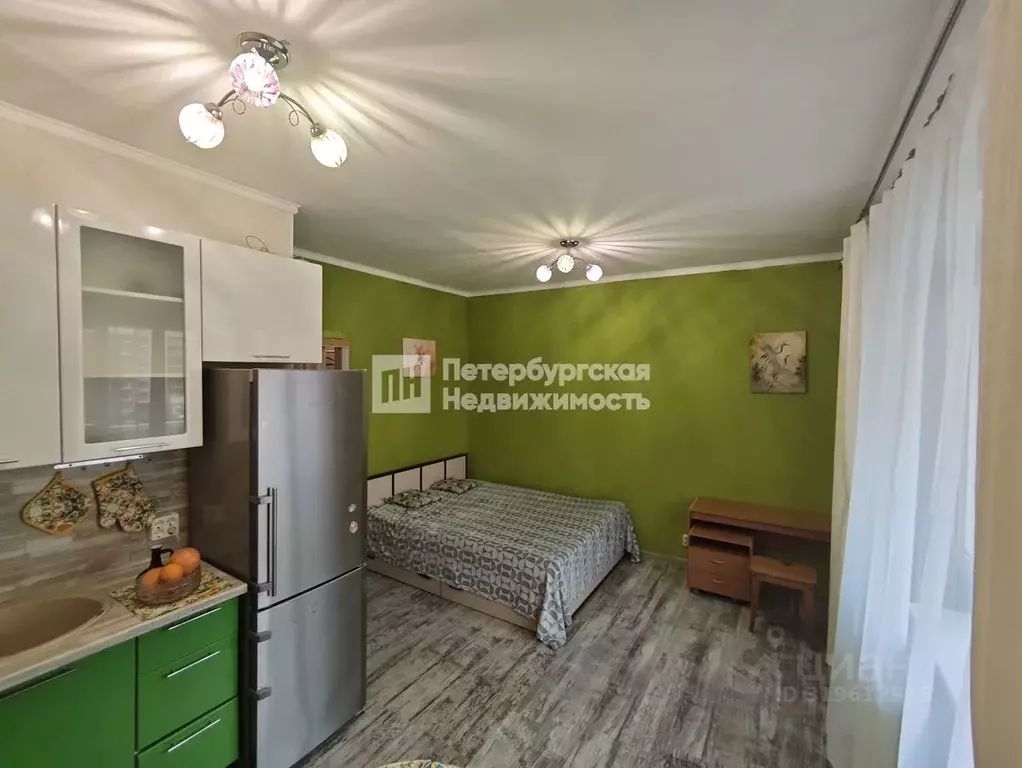 Студия Санкт-Петербург просп. Королева, 71к2 (25.7 м) - Фото 0
