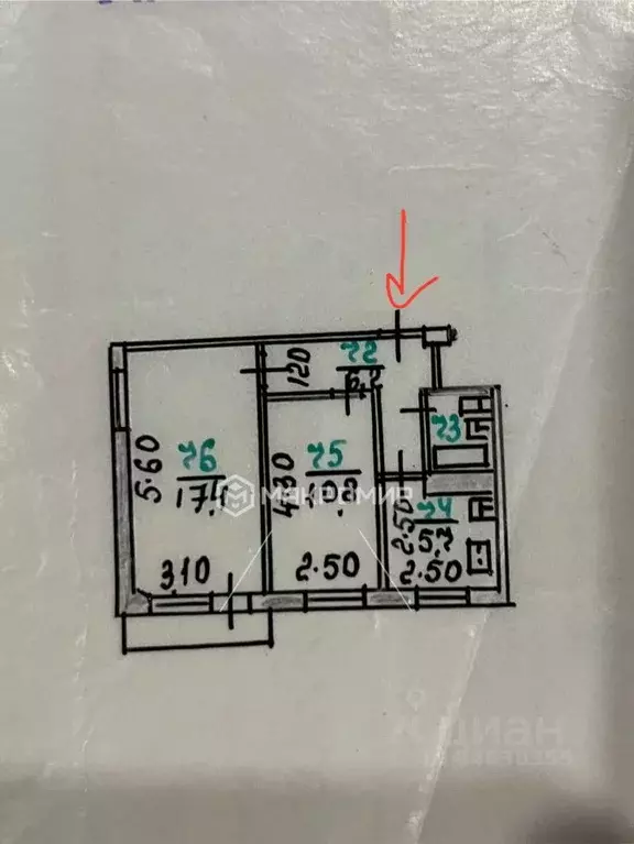 2-к кв. Орловская область, Орел Рощинская ул., 21 (43.0 м) - Фото 2