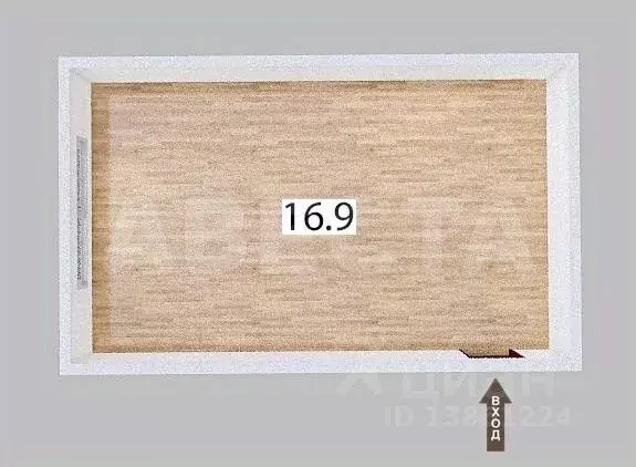 Комната Омская область, Омск ул. 4-я Железнодорожная, 6 (16.9 м) - Фото 2