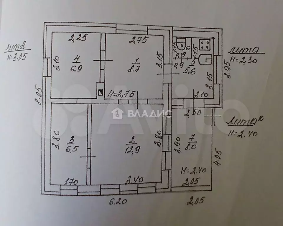 Дом 49,9 м на участке 9,4 сот. - Фото 0