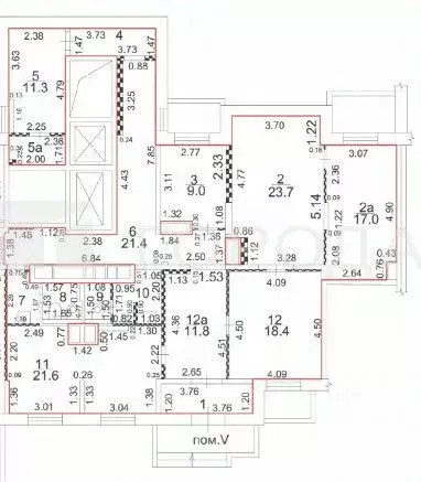 Помещение свободного назначения в Москва Славянский бул., 9К5 (159 м) - Фото 2