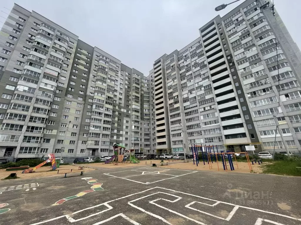 1-к кв. Вологодская область, Вологда Архангельская ул., 10 (34.7 м) - Фото 0