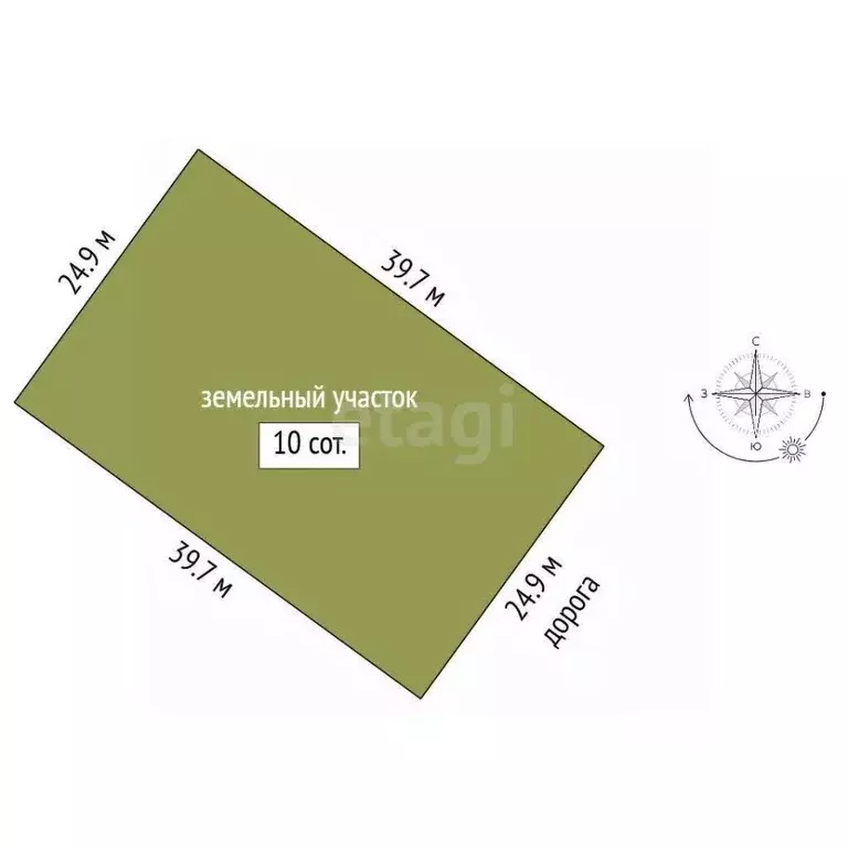 Участок в Забайкальский край, Читинский район, Угданское с/пос, с. ... - Фото 1