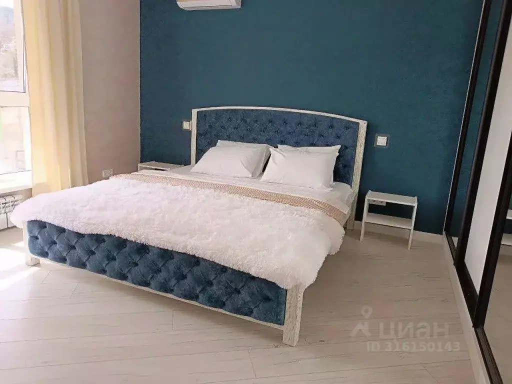 1-к кв. Крым, Ялта городской округ, Виноградное пгт ш. Бахчисарайское, ... - Фото 1