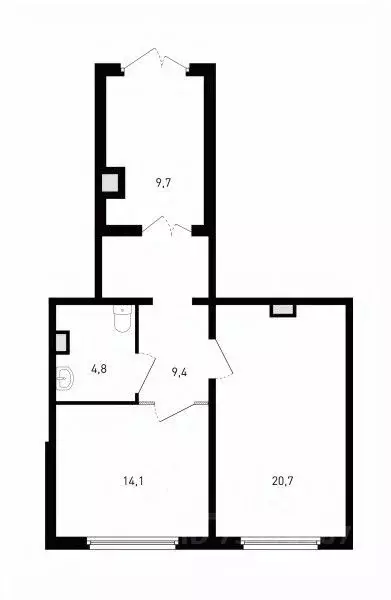 Торговая площадь в Ростовская область, Ростов-на-Дону просп. Маршала ... - Фото 1