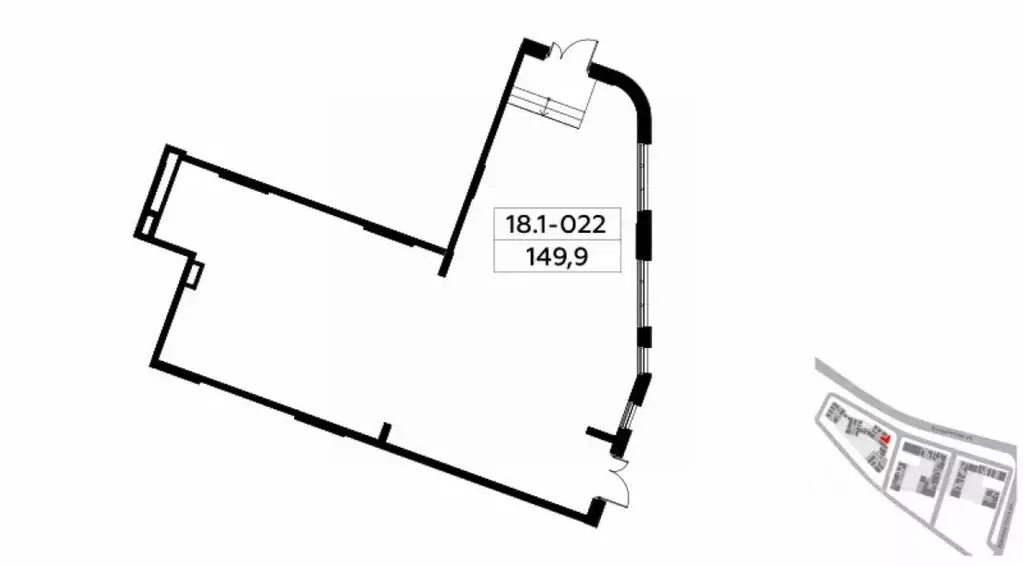 Торговая площадь в Москва Скандинавия жилой комплекс, 18.1.3 (150 м) - Фото 2