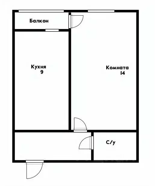 1-к кв. Краснодарский край, Геленджик Дивноморская ул. (30.2 м) - Фото 1