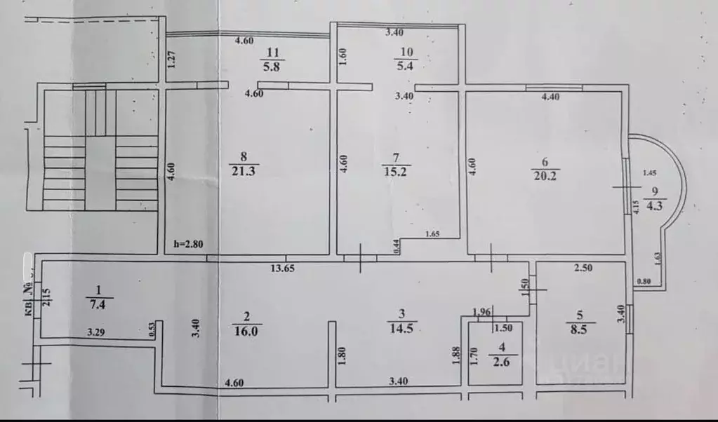 3-к кв. Краснодарский край, Сочи ул. Яна Фабрициуса, 2/4б (125.0 м) - Фото 1