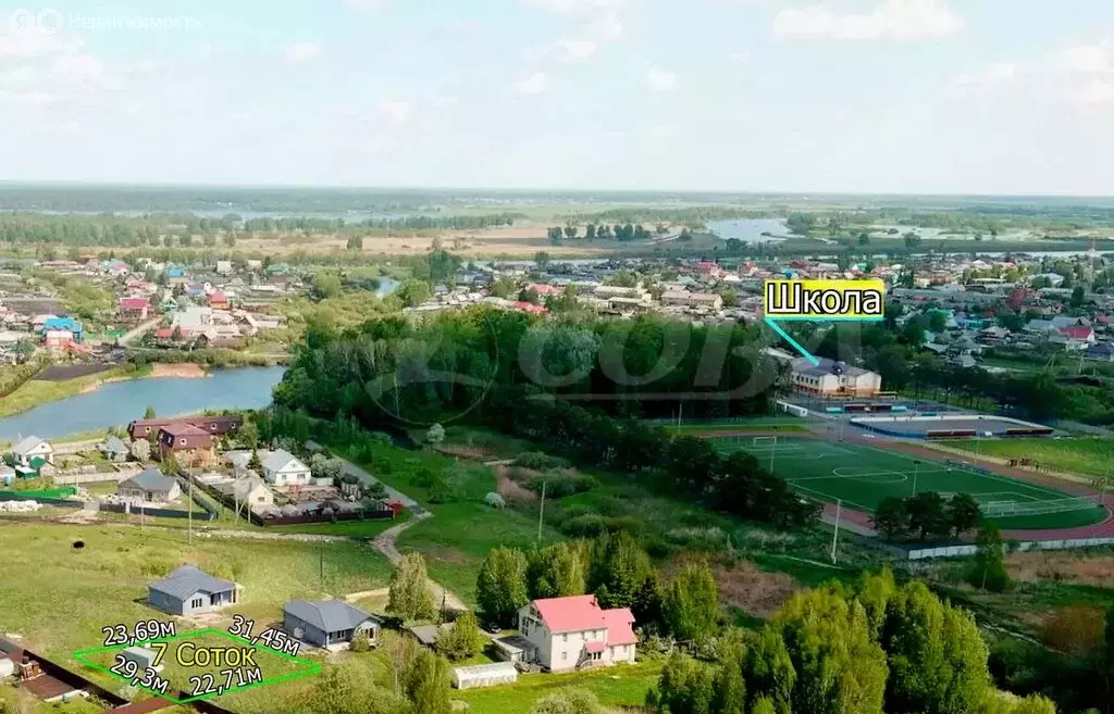 Участок в Тюменский район, село Кулаково (7 м) - Фото 1