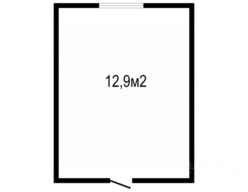 Студия Тюменская область, Тюмень ул. Котовского, 13 (17.3 м) - Фото 1