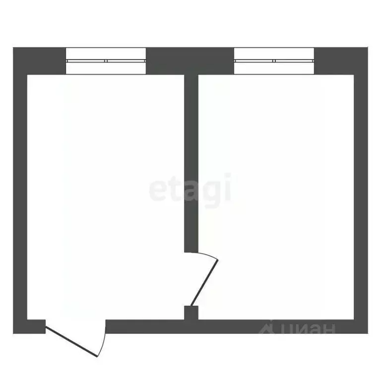 1-к кв. Тюменская область, Тюмень ул. Льва Толстого, 17 (35.5 м) - Фото 2