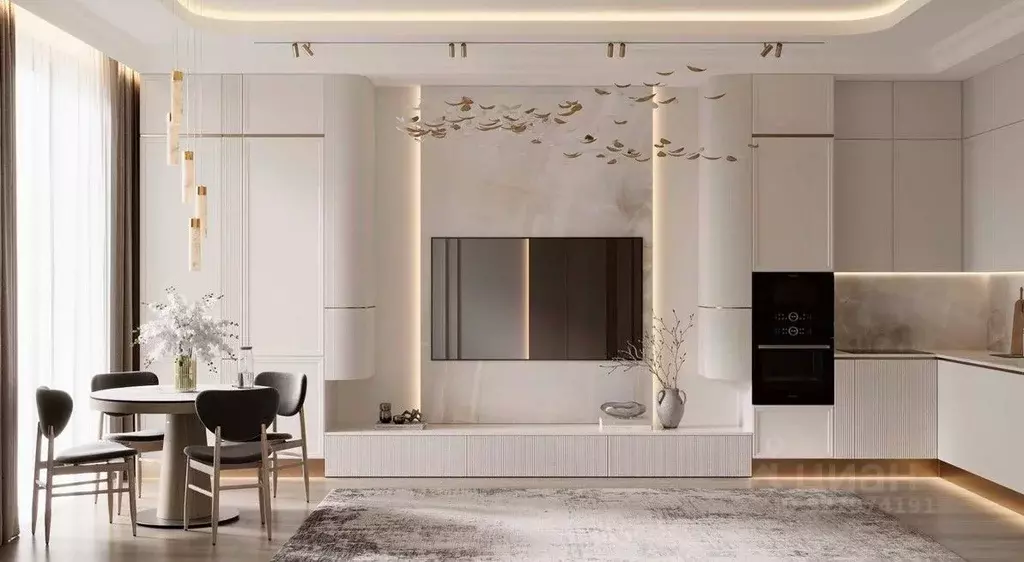 3-к кв. Москва Кутузовский просп., 12 (93.4 м) - Фото 2