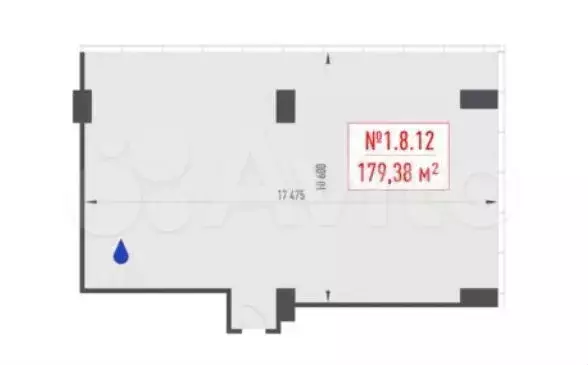 Офис 179.38 кв.м - Фото 0