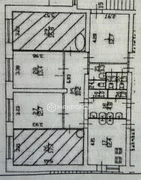 Комната, 34.5 м - Фото 1