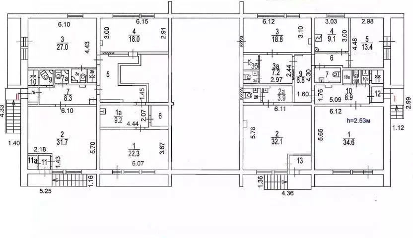 Помещение свободного назначения в Москва Загородное ш., 5К4 (295 м) - Фото 1