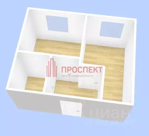 1-к кв. Пензенская область, Пенза ул. Терновского, 154 (24.9 м) - Фото 2