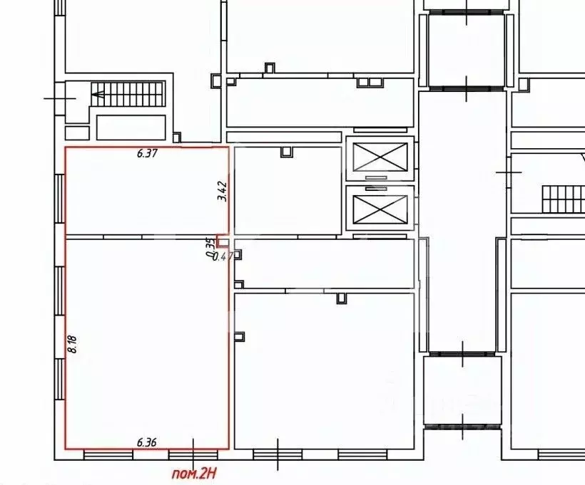 Торговая площадь в Москва просп. Магеллана, 29 (74 м) - Фото 2