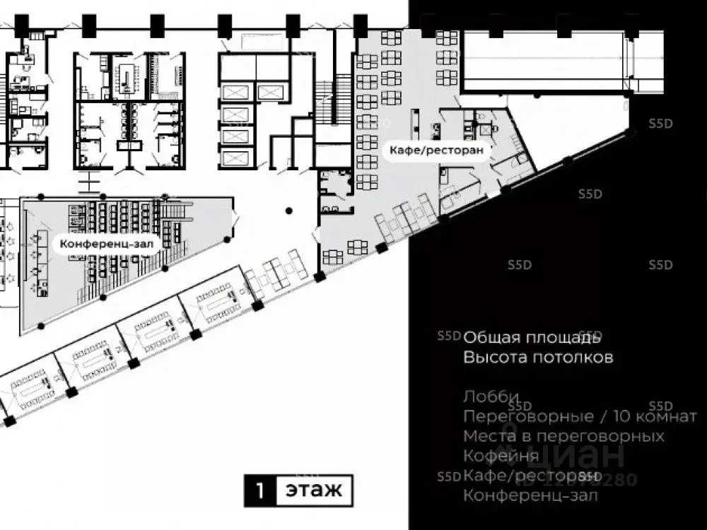 Помещение свободного назначения в Москва Хорошевское ш., 38А (163 м) - Фото 1