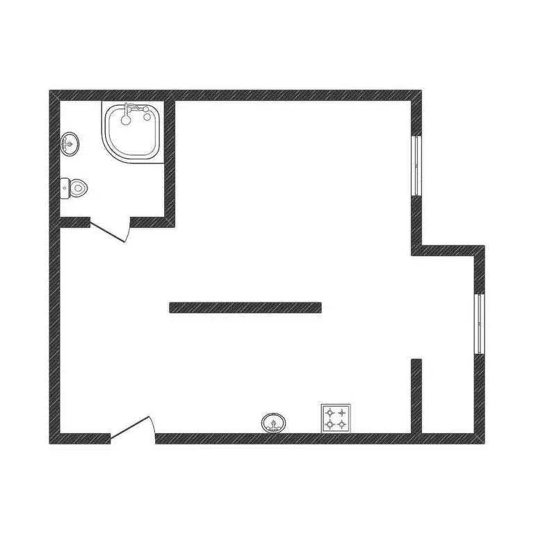 Квартира-студия: Белгород, Семейная улица, 23 (30 м) - Фото 0