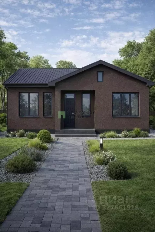 Коттедж в Краснодарский край, Анапа муниципальный округ, с. Джигинка ... - Фото 1