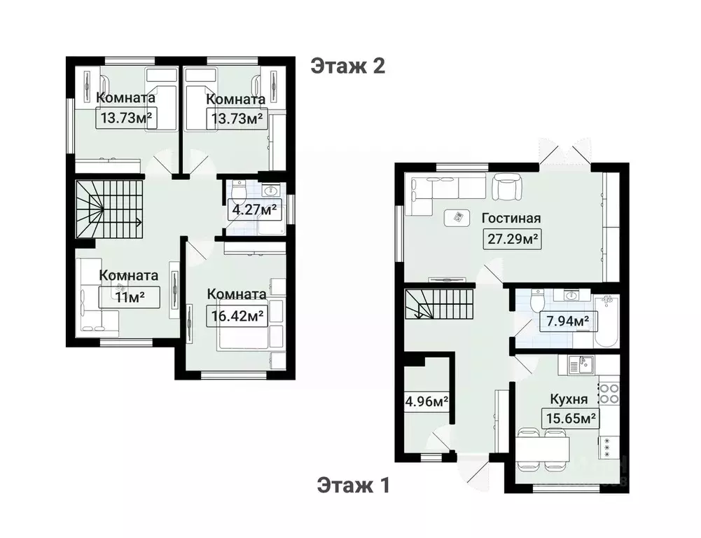 Дом в Москва Марушкинское поселение, д. Марушкино, 98 (148 м) - Фото 2