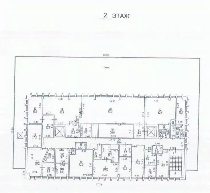 Помещение свободного назначения в Москва Якорная ул., 6 (2280 м) - Фото 2