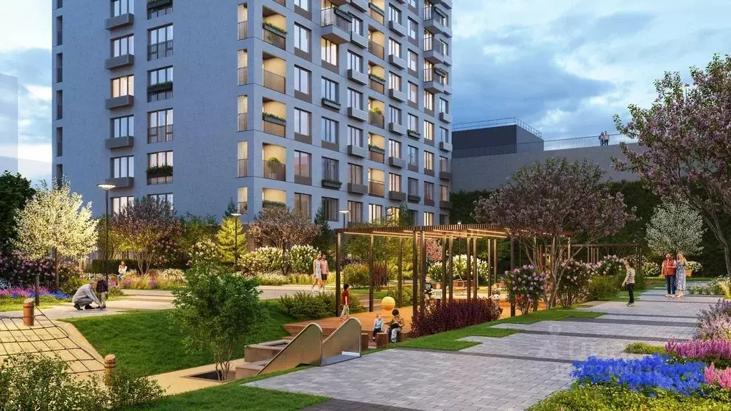 2-к кв. Тюменская область, Тюмень ул. Василия Подшибякина, 5 (68.38 м) - Фото 2