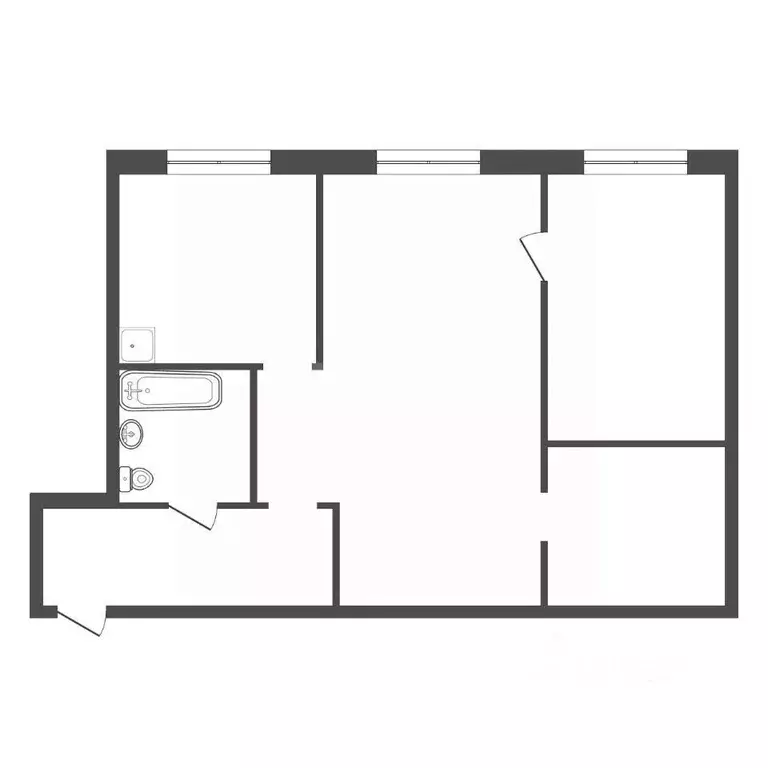 2-к кв. Красноярский край, Красноярск имени газеты Красноярский ... - Фото 2