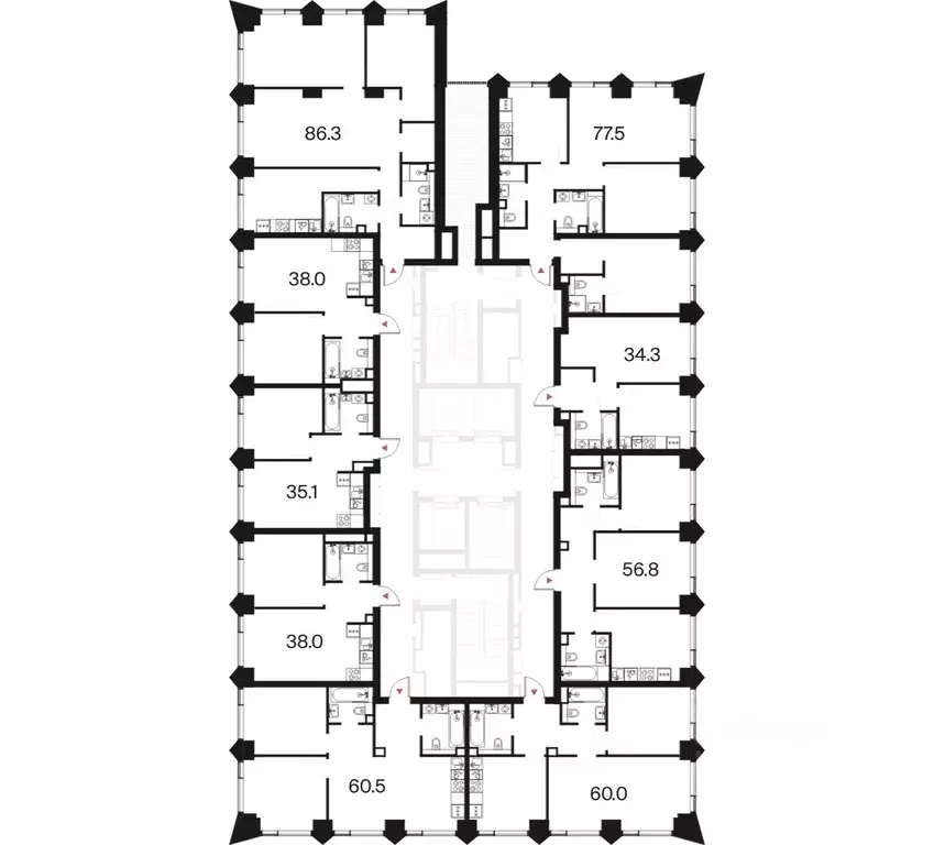 1-к кв. Москва ул. Маршала Бирюзова (38.0 м) - Фото 1