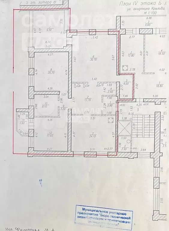 4-к. квартира, 139 м, 4/9 эт. - Фото 1