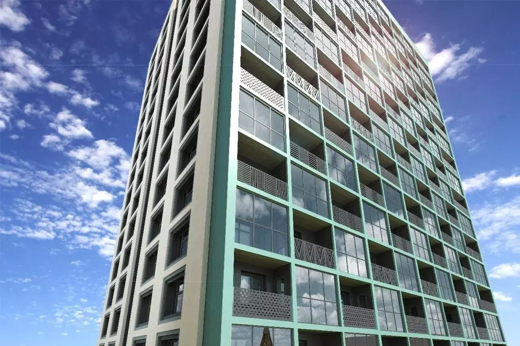 Квартира, 1 комната, 45.01 м - Фото 1