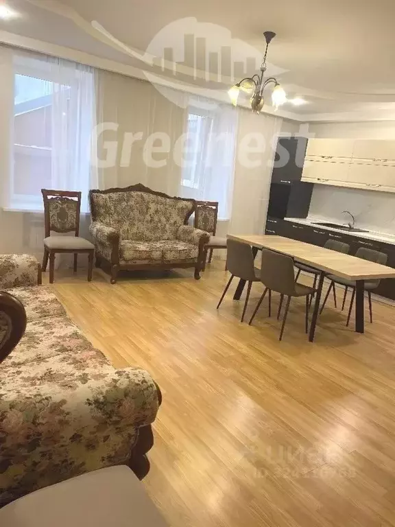 3-к кв. Иркутская область, Иркутск ул. Гидростроителей, 15 (100.0 м) - Фото 1