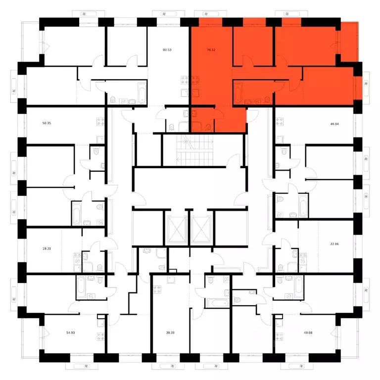 3-к кв. Бурятия, Улан-Удэ ул. Шмидта (76.12 м) - Фото 2