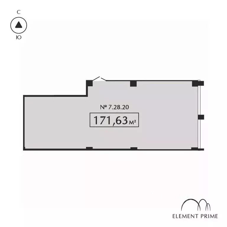 Офис в Санкт-Петербург Левашовский просп., 15 (172 м) - Фото 2