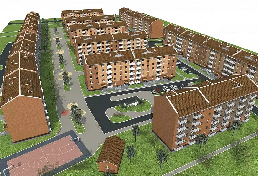 2-комнатная квартира: Улан-Удэ, 115-й микрорайон, 9 (68.97 м) - Фото 2