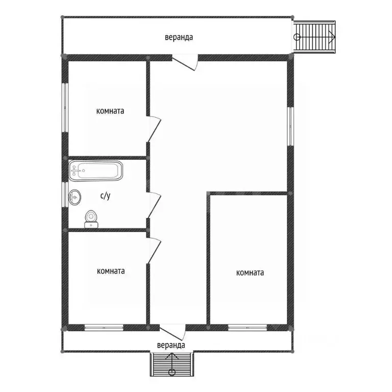 Дом в Башкортостан, Иглинский сельсовет, с. Иглино пер. Советский, 34 ... - Фото 2