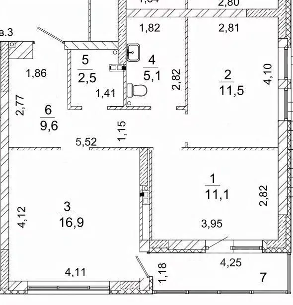 2-к кв. Свердловская область, Нижний Тагил ул. Удовенко, 2 (56.7 м) - Фото 0