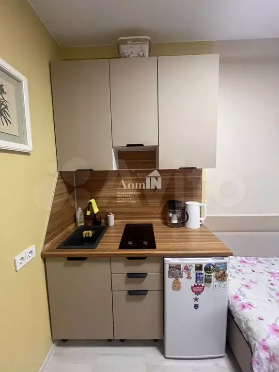 Доля в квартира-студии, 15 м, 1/5 эт. - Фото 1