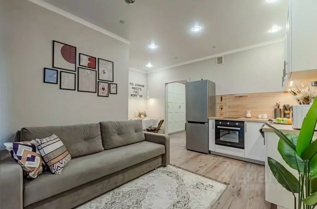 1-к кв. Татарстан, Казань ул. Николая Ершова, 65Б/2 (30.0 м) - Фото 1