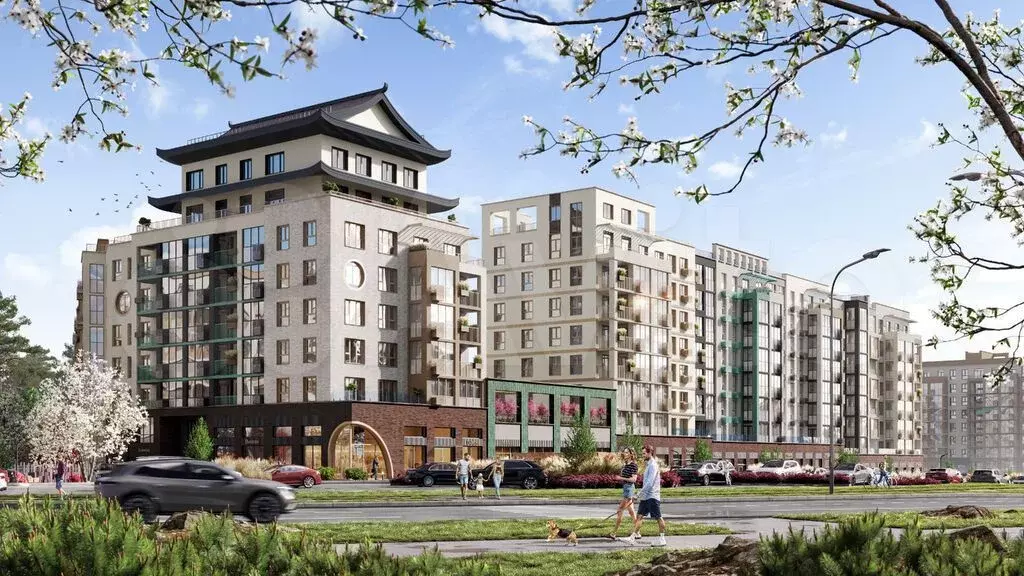 3-к. квартира, 84 м, 4/8 эт. - Фото 1