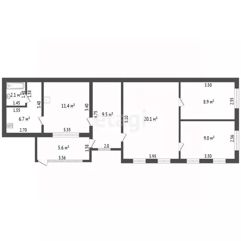 Дом в Ростовская область, Батайск ул. Мира (67 м) - Фото 2