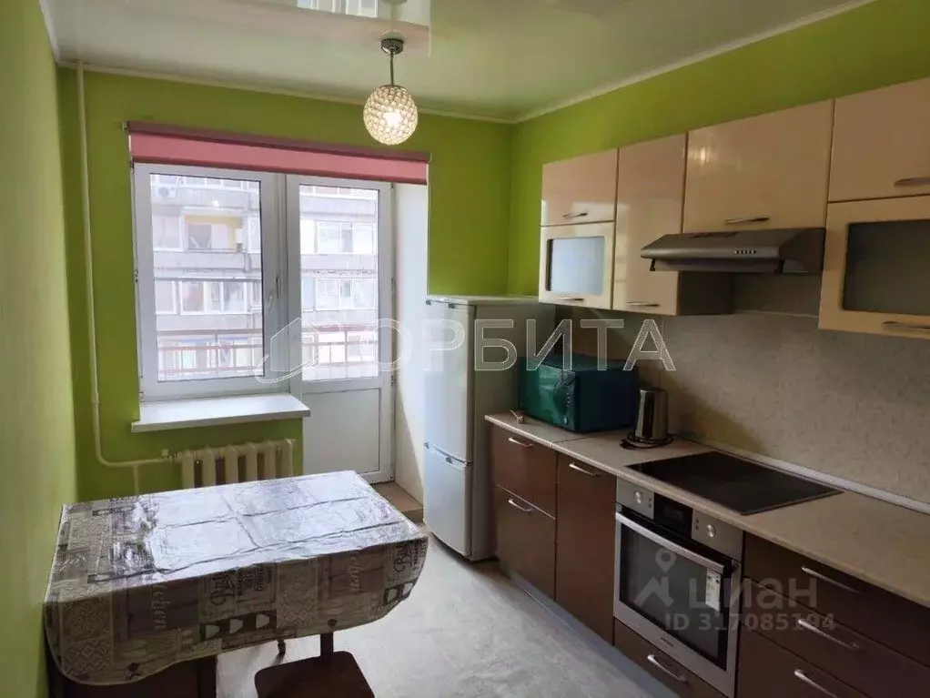 1-к кв. Тюменская область, Тюмень Харьковская ул., 85а (34.4 м) - Фото 1