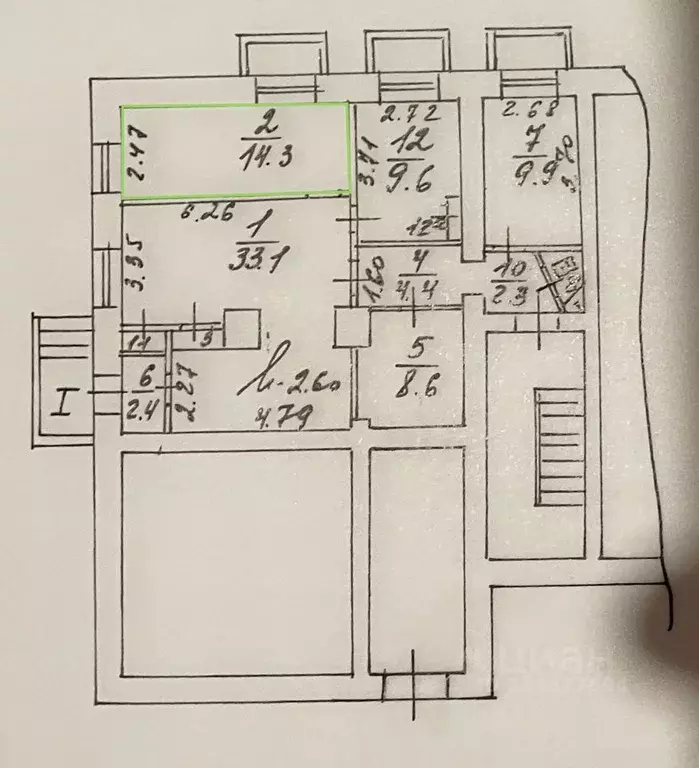 Офис в Московская область, Люберцы Комсомольская ул., 15 (14 м) - Фото 1