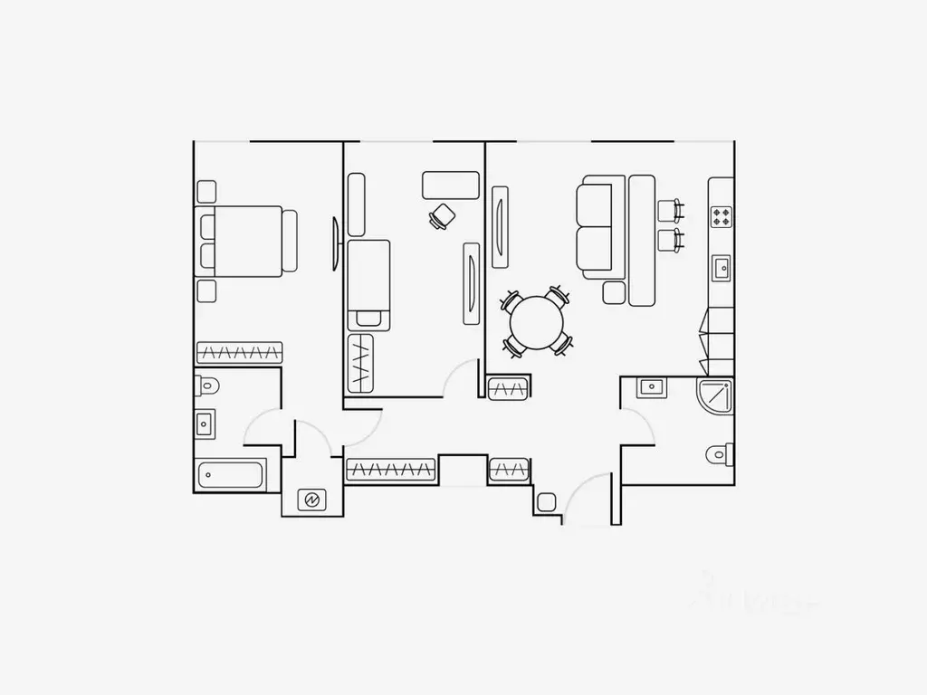 3-к кв. Москва ул. Василисы Кожиной, 13 (86.0 м) - Фото 2