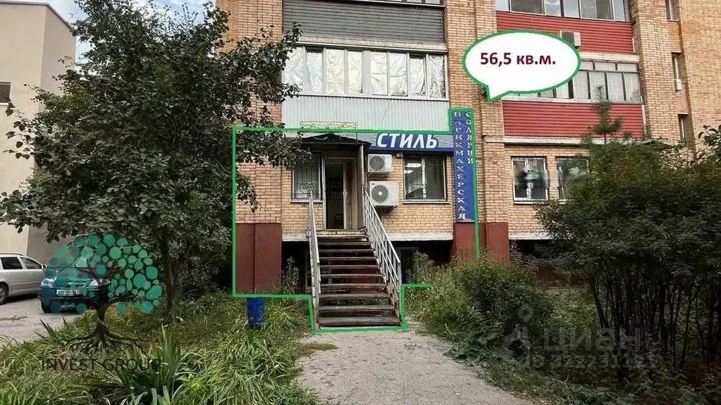 Торговая площадь в Самарская область, Самара Нагорная ул., 136А (57 м) - Фото 2