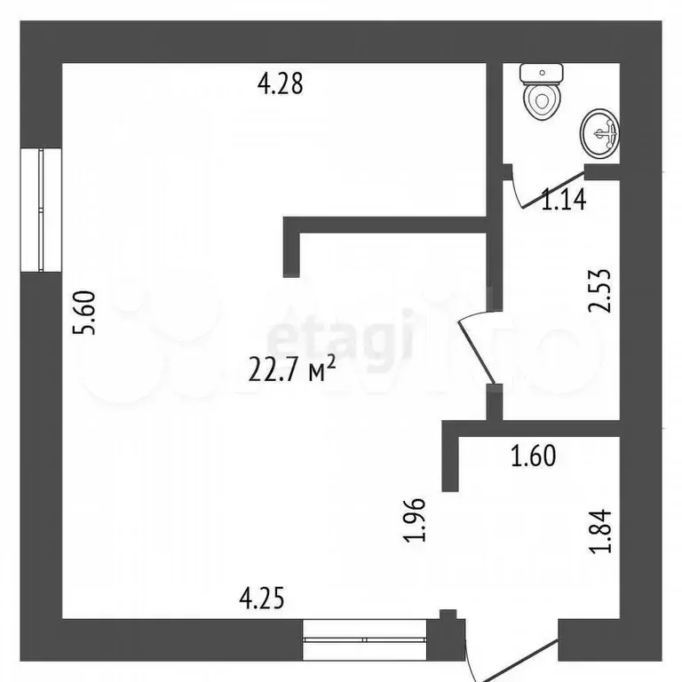 Продам офисное помещение, 29.7 м - Фото 0