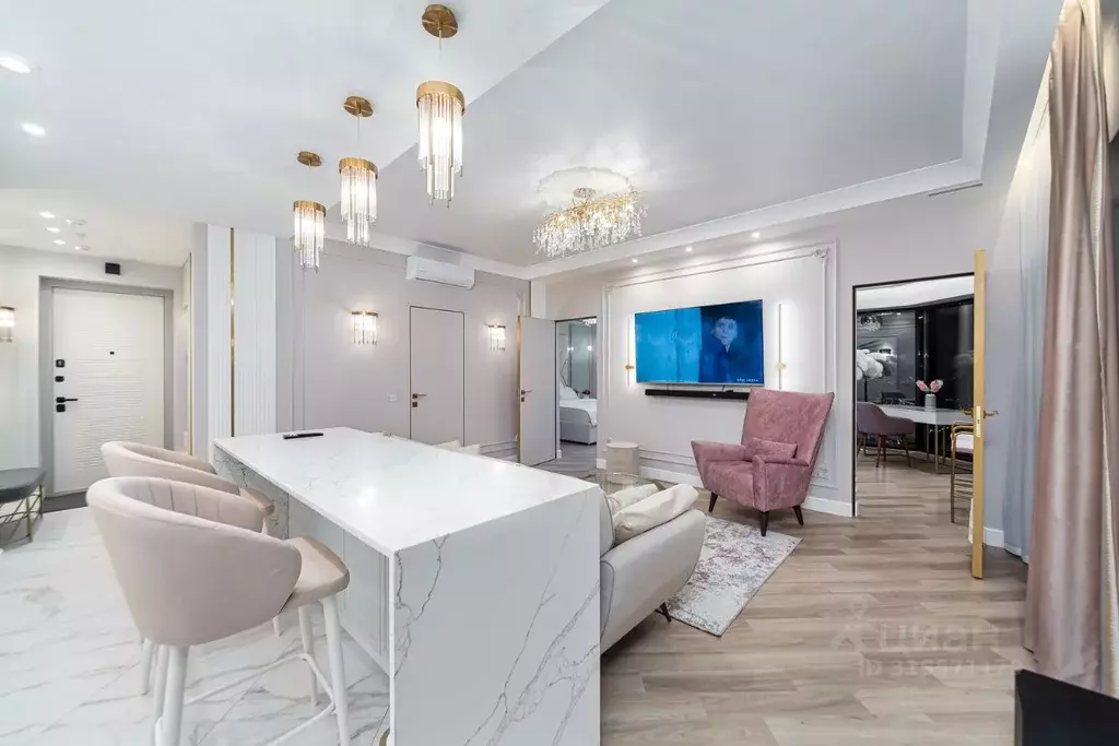 2-к кв. Москва Дмитровский проезд, 1 (67.0 м) - Фото 1
