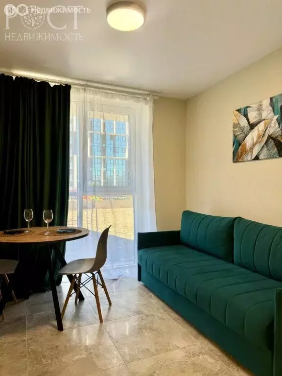 Квартира-студия: Сочи, микрорайон Бытха, Ясногорская улица, 16/6к6 (16 ... - Фото 1