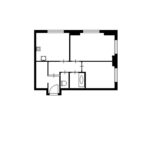 2-к кв. Санкт-Петербург Дальневосточный просп., 33к1 (56.9 м) - Фото 2